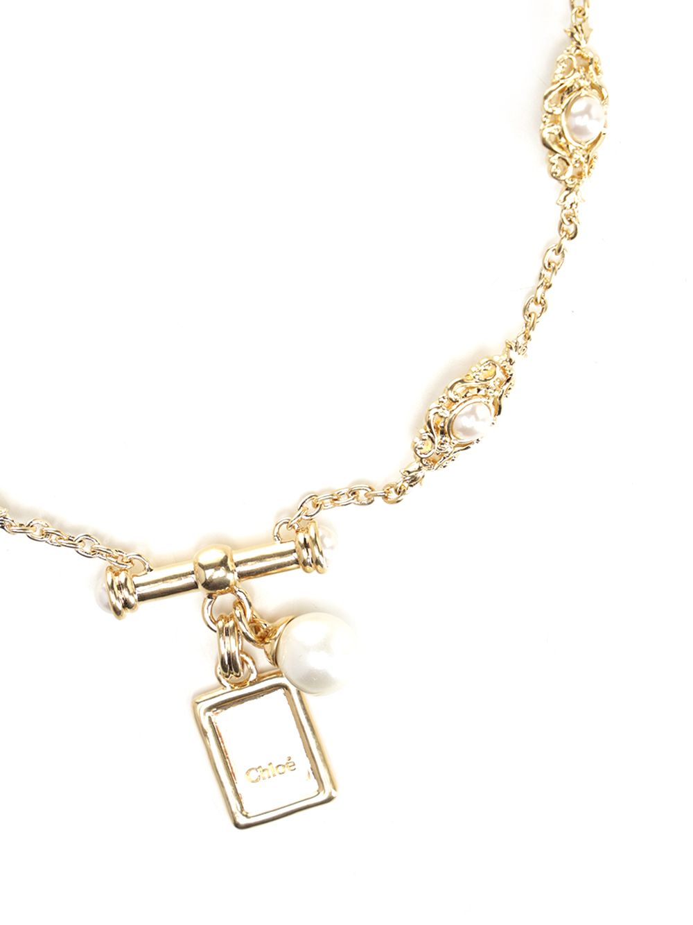 Chloe' Chloé Classy Necklace Jewelry - Gold | 20a67786bef38c8899db26205be15c41b2b42e41