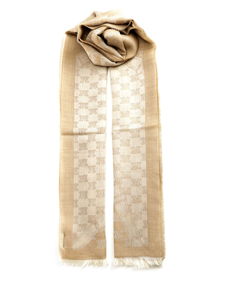 Max Mara Pedestrian Scarves And Foulards - Beige | c687755dcae4ddf492411a79605be40cce73d8a7