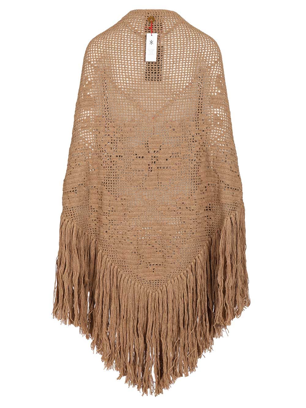 Chiarais Scialle Peonia 100% Alpaca Scarves And Foulards - Beige | 3c7b594eca5739b5c7b954231a866d953f5751f2