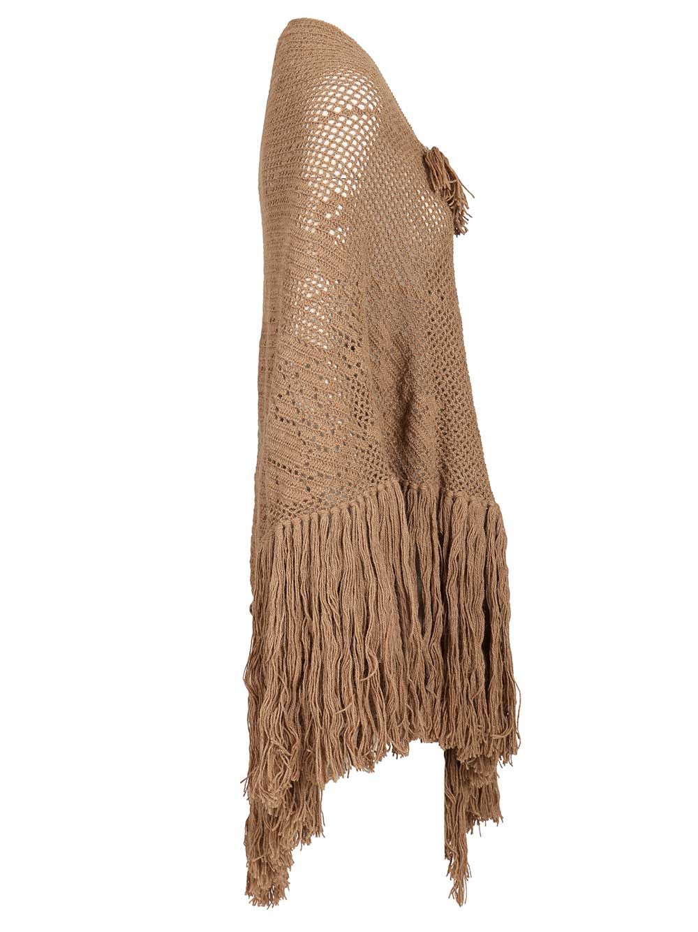 Chiarais Scialle Peonia 100% Alpaca Scarves And Foulards - Beige | fcef2cc272d575870ecc9eabe7cb13f46001f9f0