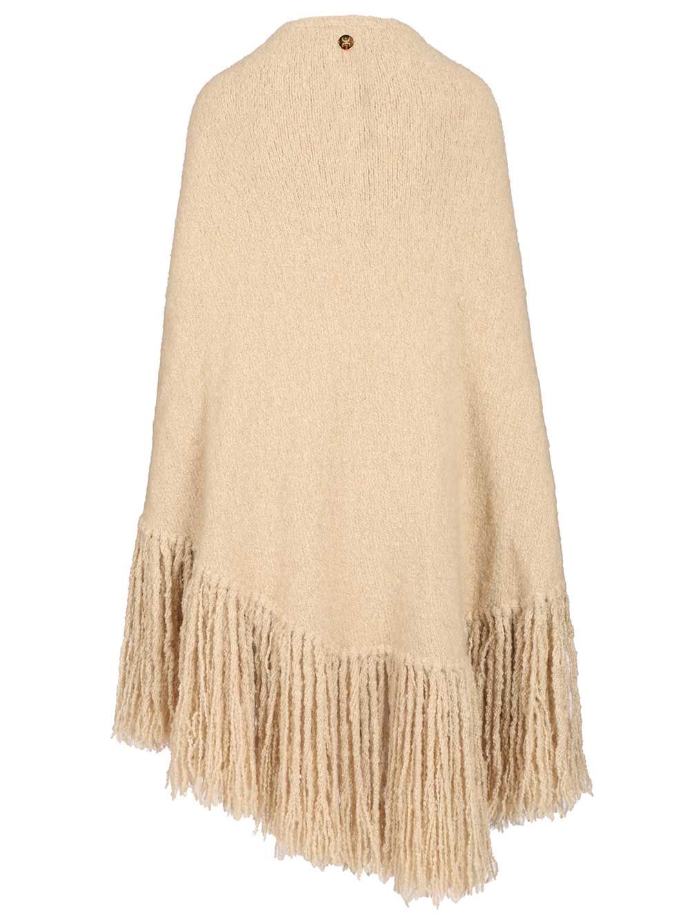 Chiarais Manta Shawl Scarves And Foulards - Beige | 062dbef9fffebf74490b458452302fce8fb97c9b