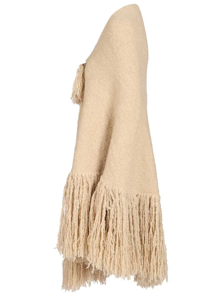 Chiarais Manta Shawl Scarves And Foulards - Beige | 50180cdc3062c073f28cc21a4f09e7af6144b6f2