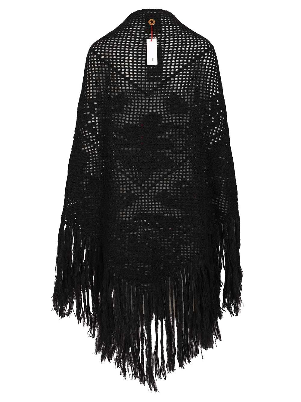 Chiarais Peony Scarves And Foulards - Black | c7f0ef54bc4e25a85181894ebc9205ee02b1f505