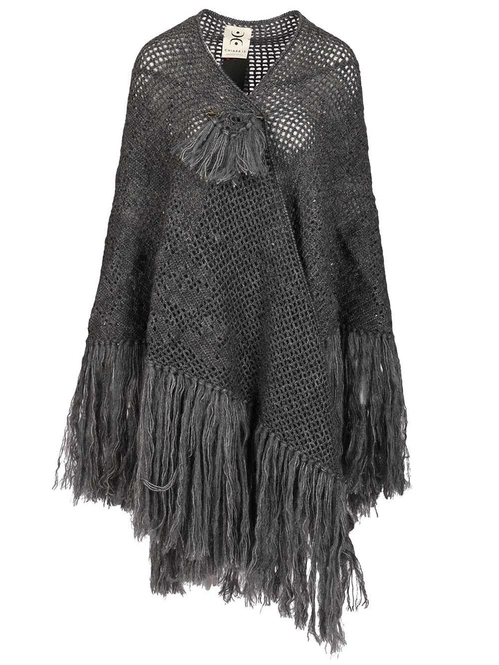 Chiarais Peony Scarves And Foulards - Grey | 09360a8eb898f5224708a6bc1410ffe52d335cca