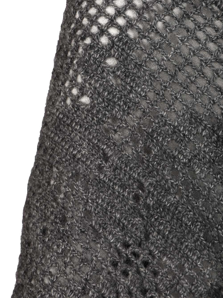 Chiarais Peony Knitwear - Grey | b31108e04695c420807af25d1a80e6af19382d1b