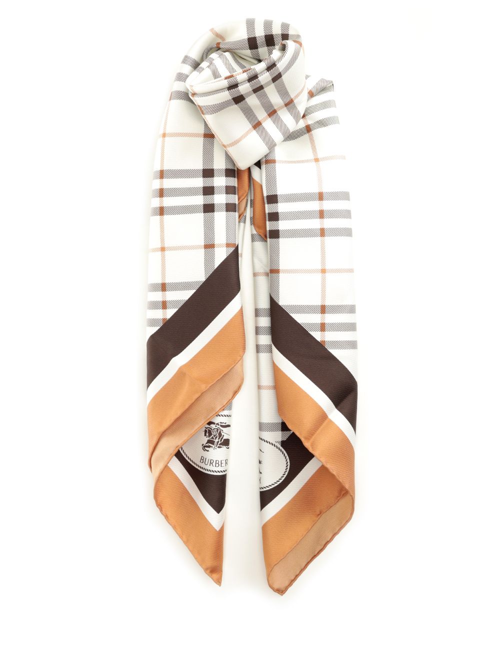 Burberry Check Scarf Scarves And Foulards - Beige | a5278e1bb50119fdde794a96c3986cd3018dde2b