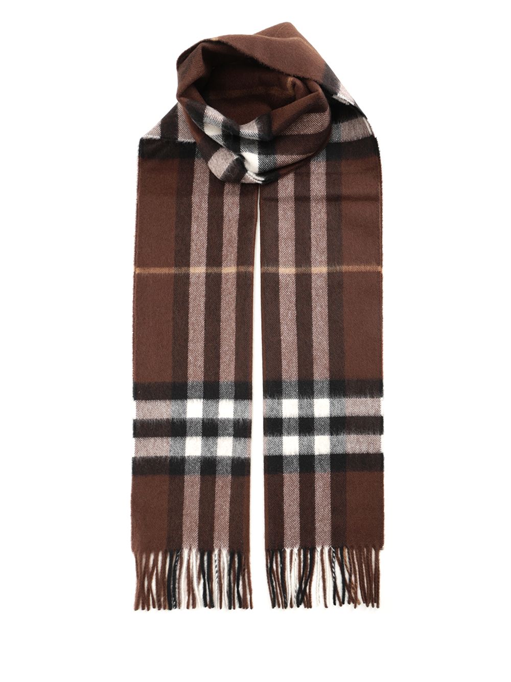 Burberry Check Scarf Scarves And Foulards - Brown | 587bf8736e15a6cfa9db39dcad03f4dd4a73b2a2