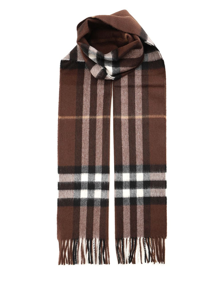 Burberry Check Scarf Scarves And Foulards - Brown | 587bf8736e15a6cfa9db39dcad03f4dd4a73b2a2