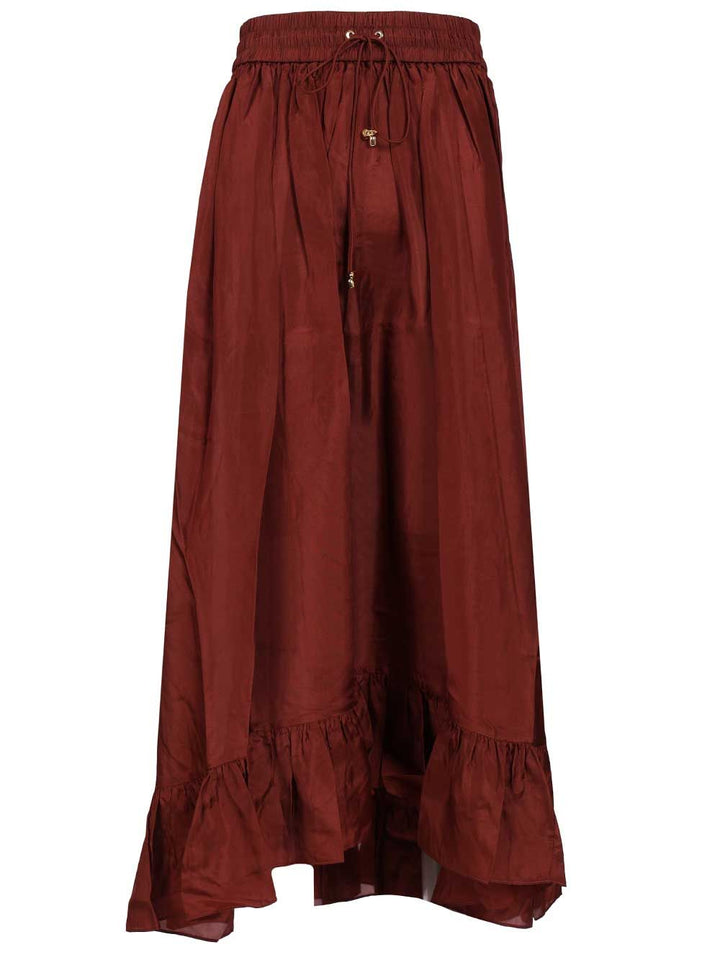 Zimmermann Aster Skirts - Bordeaux | b61c1c0de310867119acb94bed43138a61380d56