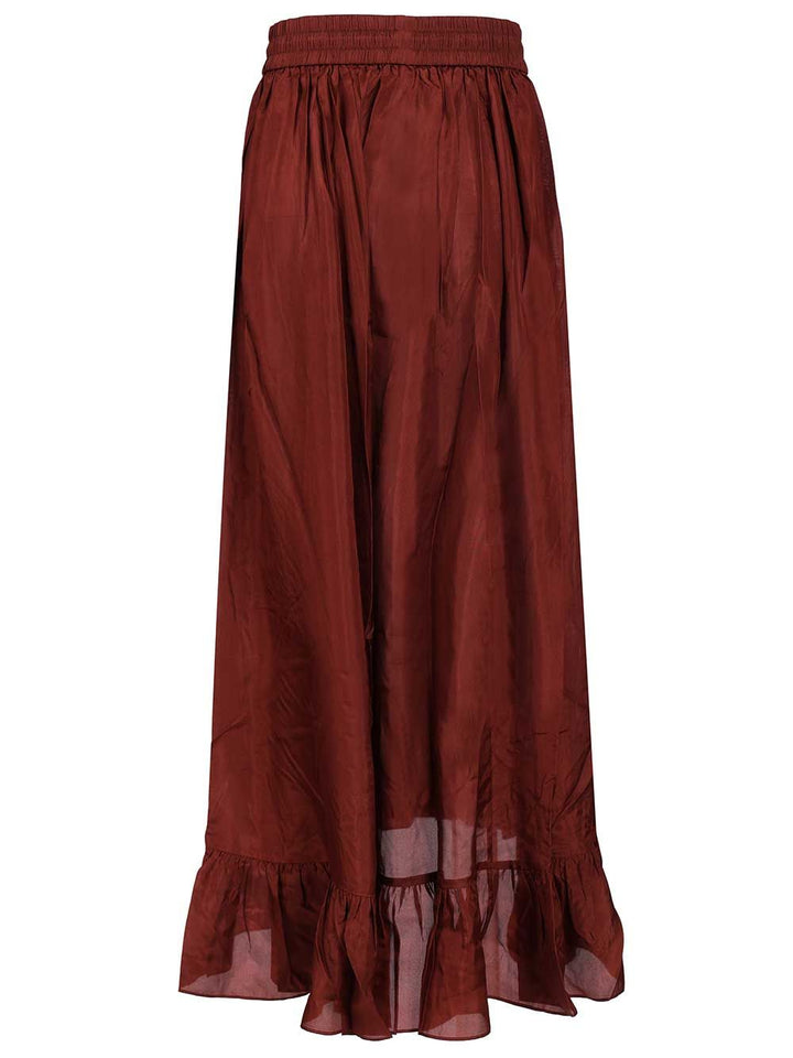 Zimmermann Aster Skirts - Bordeaux | 840dfea142d504f56507735a37a26c81148d8fac