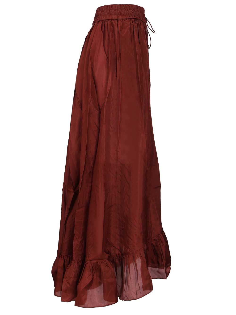 Zimmermann Aster Skirts - Bordeaux | a12841fa5d059eb4cd858e262c83a136073a5130