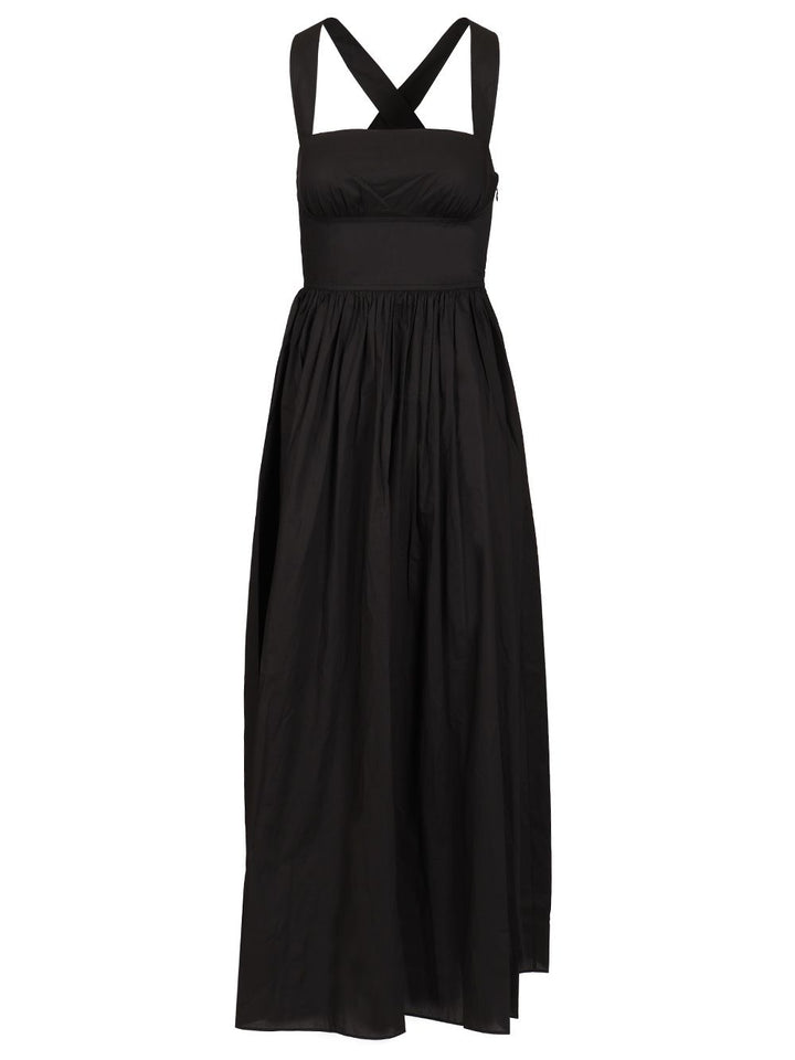 Matteau Crossback Midi Dress Dresses - Black | 86e3577ec08f26bded4f42b538b4e81850647626