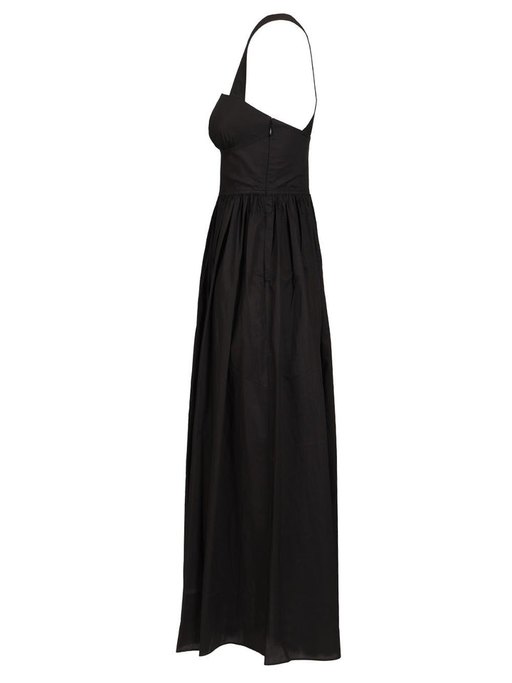 Matteau Crossback Midi Dress Dresses - Black | 09d15f6411ca40f1889ea09146c79829b3fd025e