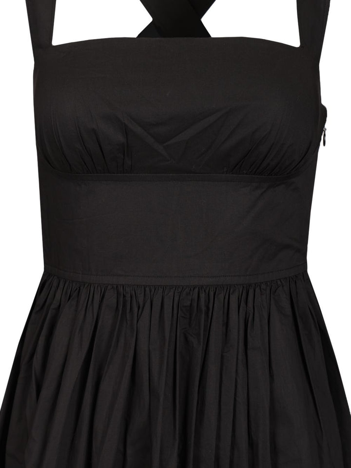 Matteau Crossback Midi Dress Dresses - Black | 79f028c52c9b2d4d065ae730a071fecd372c999a