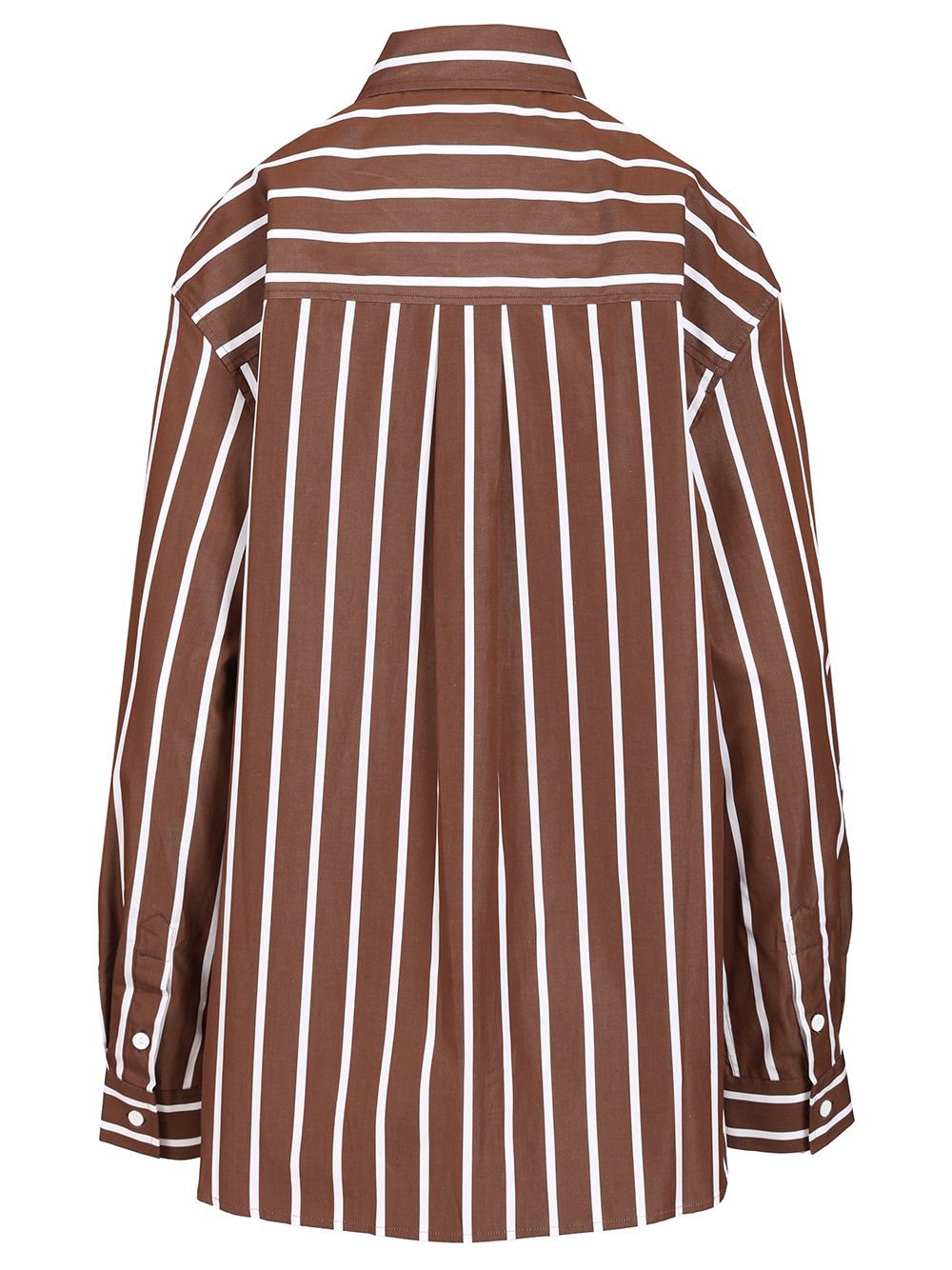 Matteau Classic Stripe Shirt Shirts - Brown | ee94fd747f0db3c6e30706dff69539eb3abd9845