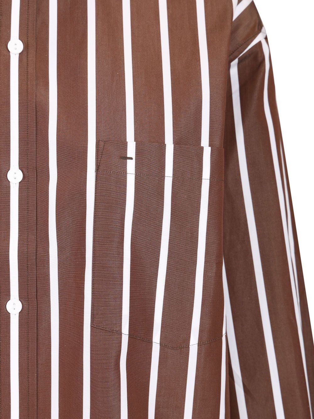 Matteau Classic Stripe Shirt Shirts - Brown | 187103475717bf059bd7a865bde835fca135f02b