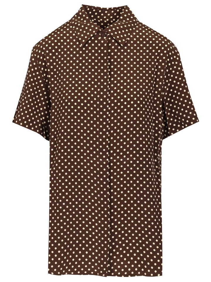 Matteau Short Sleeve Shirt Shirts - Brown | d71194f305ad4917feb0463818eb9f8bfd8192e6