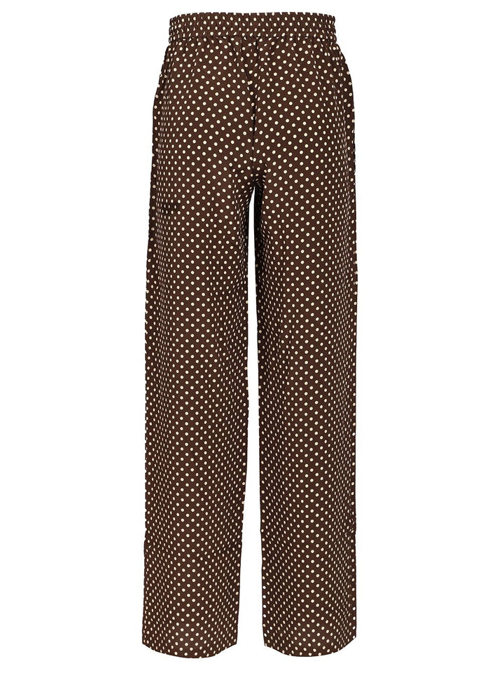 Matteau Drawstring Trouser Trousers - Brown | 16eed94db00cb29d0ffc1d5b52a96f0487d2696d