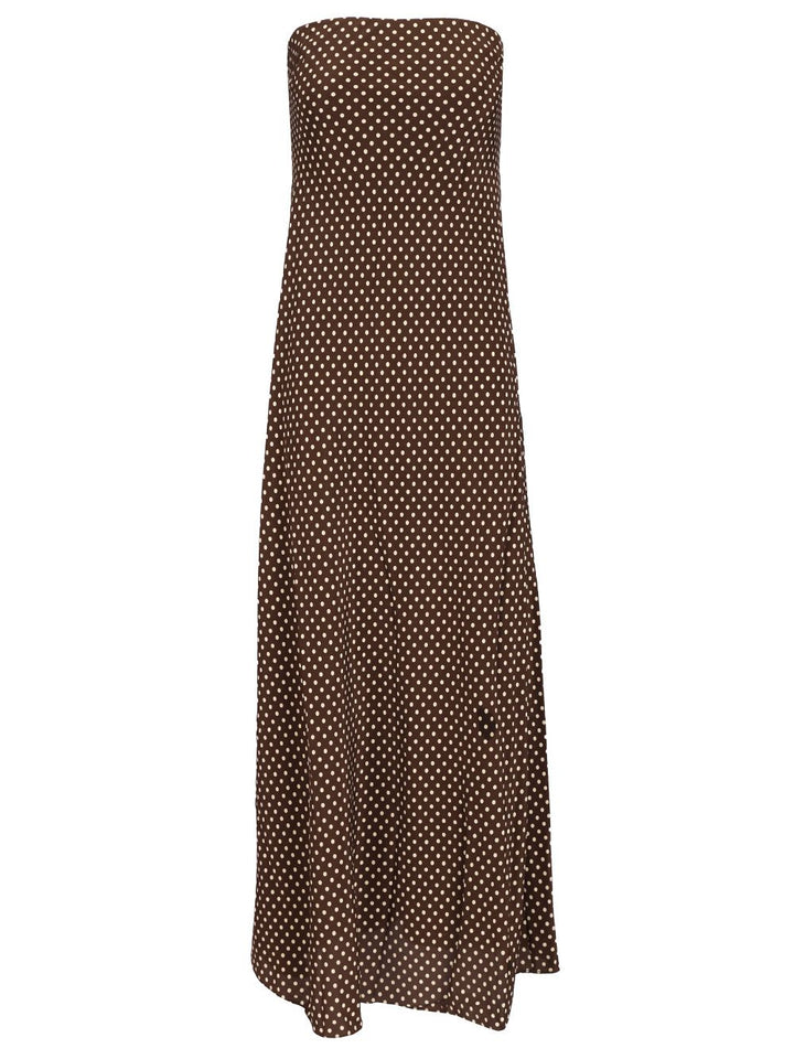 Matteau Bias Column Dress Dresses - Brown | 0ea6be6db1c9578b4880069ba8000d016173bb4b