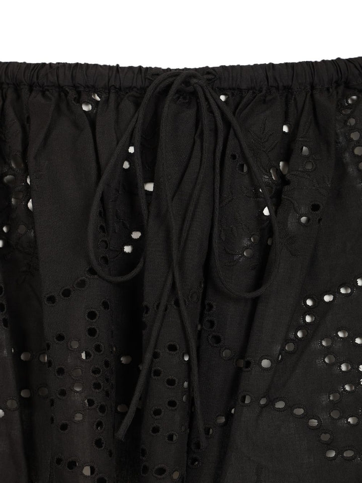 Matteau Broderie Mini Skirt Skirts - Black | 16418ea84afe9bf4e314e2c5422ccd9c731702d1