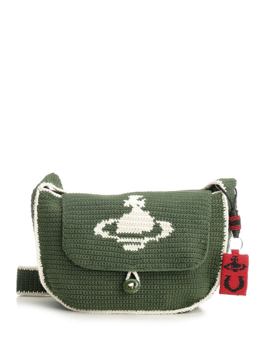 Lucky Halfmoon Shoulder Bags Green