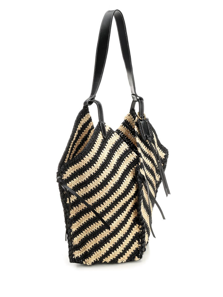 Isabel Marant Tampa Shoulder Bags - Black | 520b353ebc3c0b828a530140dd13c25450ef1278