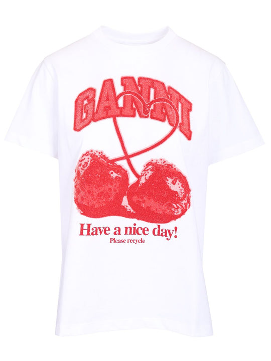 Printed T-Shirt White