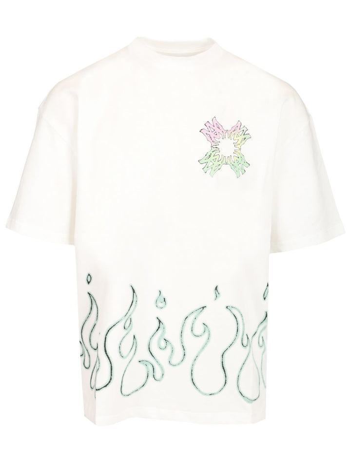Amiri Printed T-Shirt - White | 0d24fbfc3121de66f1204be9fc85696a14db4188