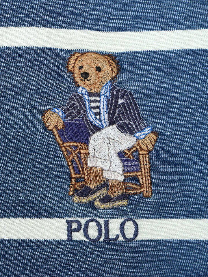 Polo Ralph Lauren Polo Bear Rugby Shirt Knitwear - Blue | 890b4c32ab652e8f6794e093c0e93eaf7ae6105b
