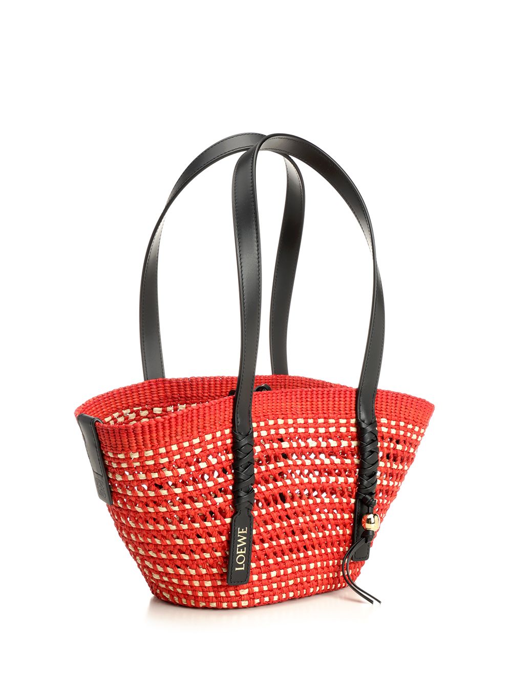 Loewe Braid Shoulder Bags - Red | 43d0ac4f9a15fedb032e8208390677b74519660b