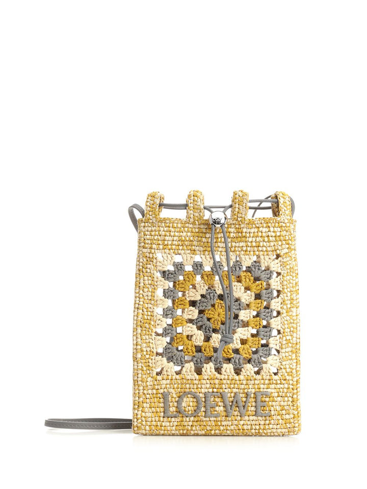 Loewe Drawstring Pocket Crossbody Bags - Beige | 3f3f50474f3e8bb00dbdb61aee45a4689f3a76b2