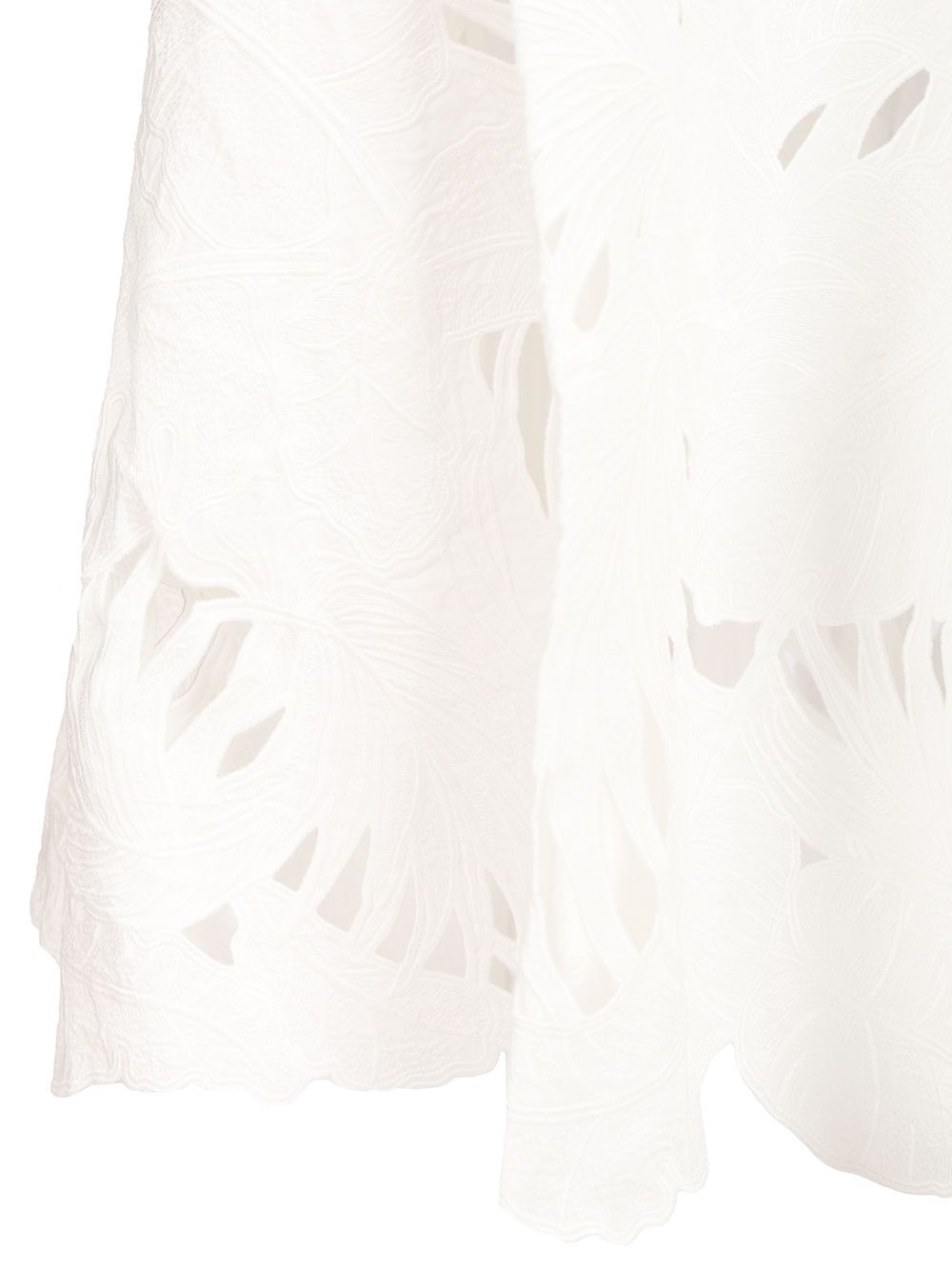 Zimmermann Mahon Embroidered Midi Skirt Skirts - White | 98f155ddbaee31badf29195107b0be7f64f8adb0