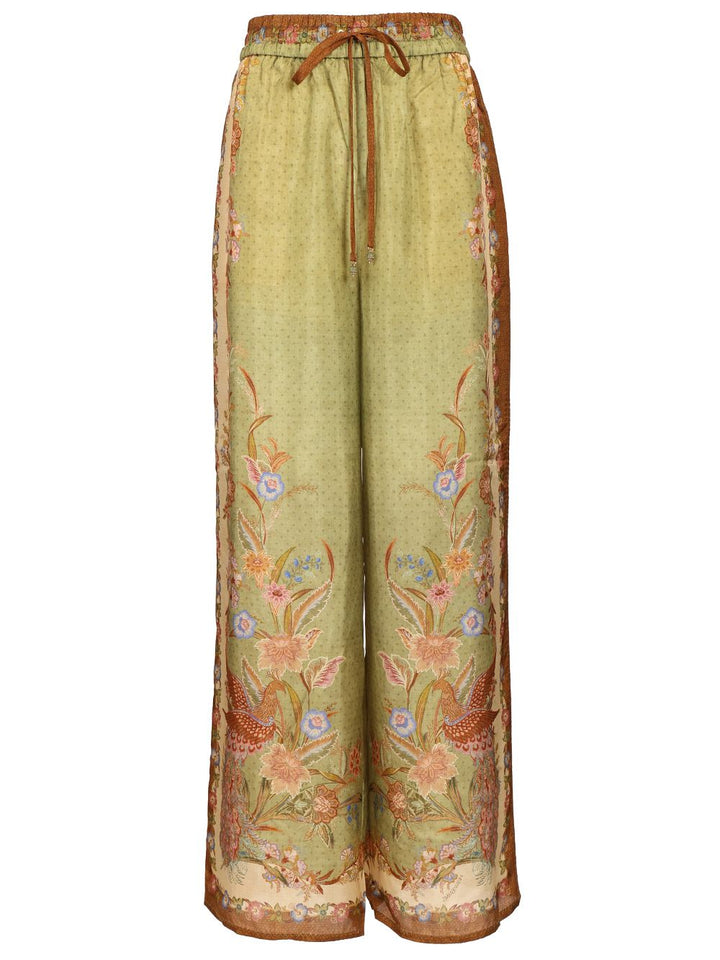 Zimmermann Indra Trousers - Multicolor | 27c373456d4a76a34686d33902a8cc954c9068a9