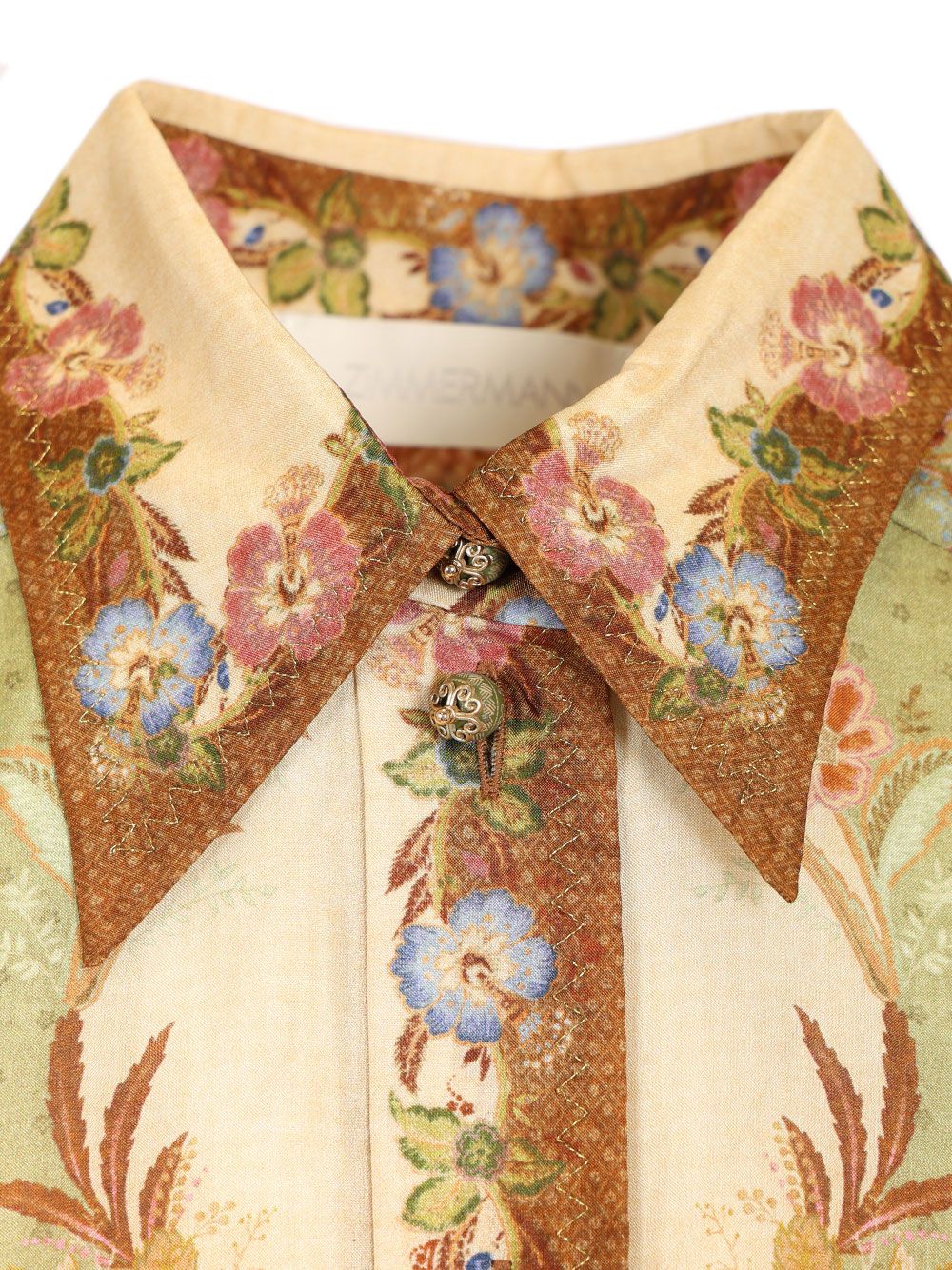 Zimmermann Indra Shirts - Multicolor | 1ac6bba030287be77ebb42a93404d22ab8aa5a9d