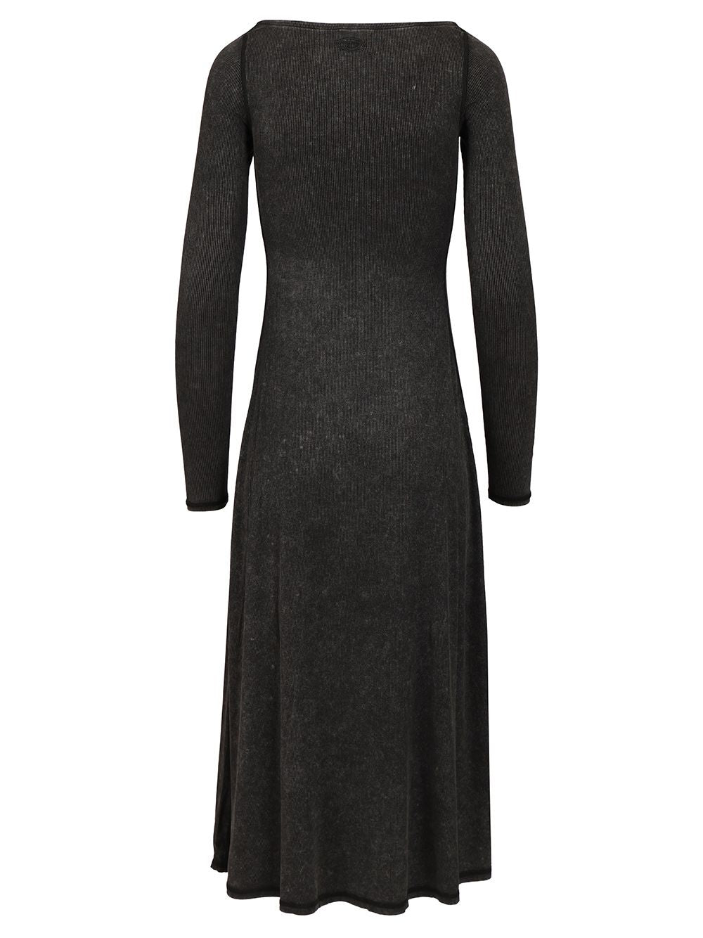 Diesel Shaded Ribbed Jersey Midi Dress Dresses - Black | 5aab26cbb083b9c4628ce24c69636281c34c2997