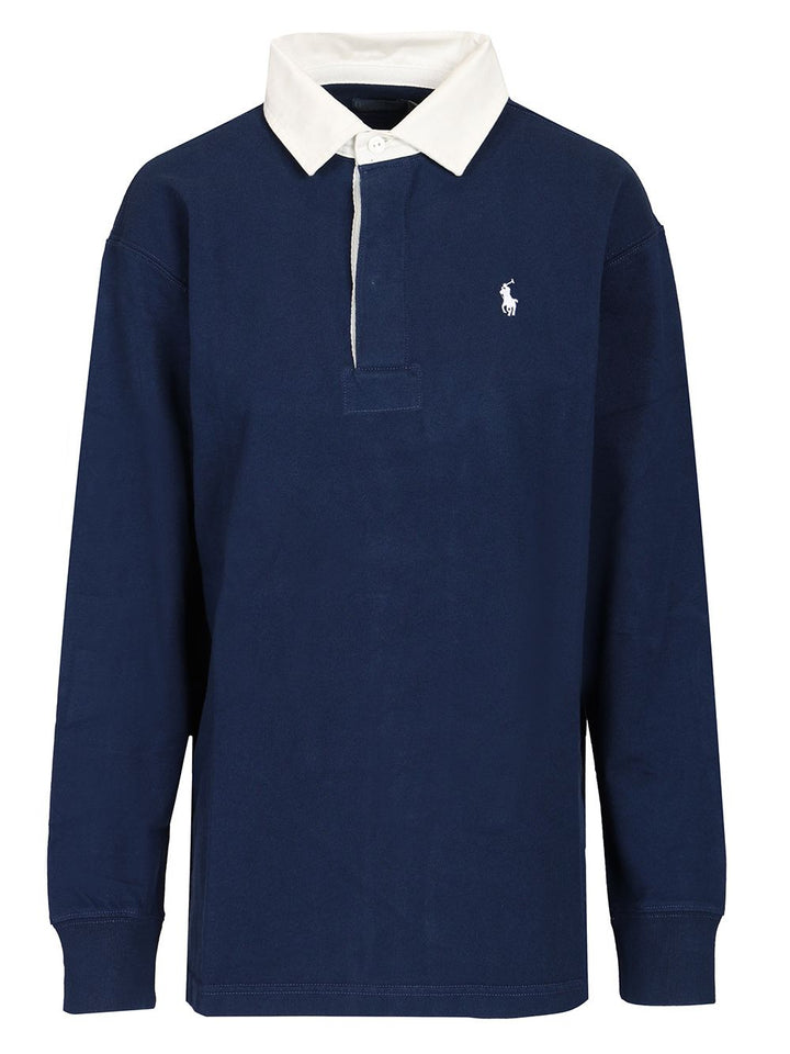 Polo Ralph Lauren Rugby Shirt Knitwear - Blue | fe4cecbf19db07a2fc87e268909424dec1ed0aef