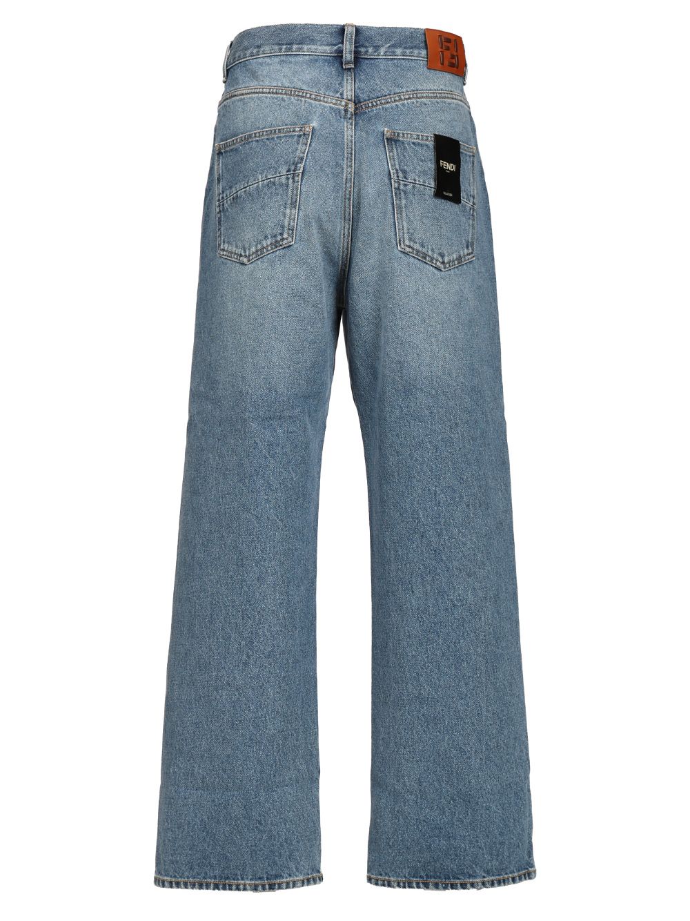 Fendi Long Jeans - Light blue | 954652083a1085b4029a9d8f11c12cff86ddf43c