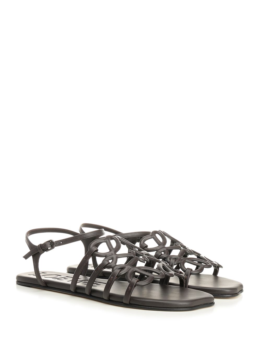 Loewe Petal Sandals - Brown | 942abfe872fc55551045bf0e9e1f31d8c4558cc1