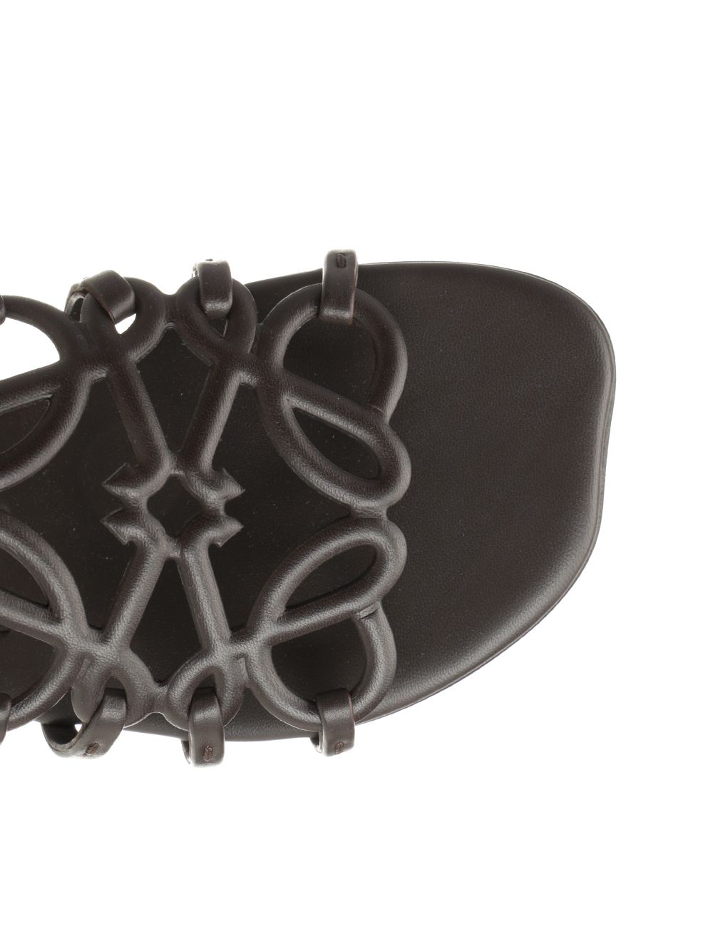 Loewe Petal Sandals - Brown | b361727966f846a3f999aea5072997d77c0f097d