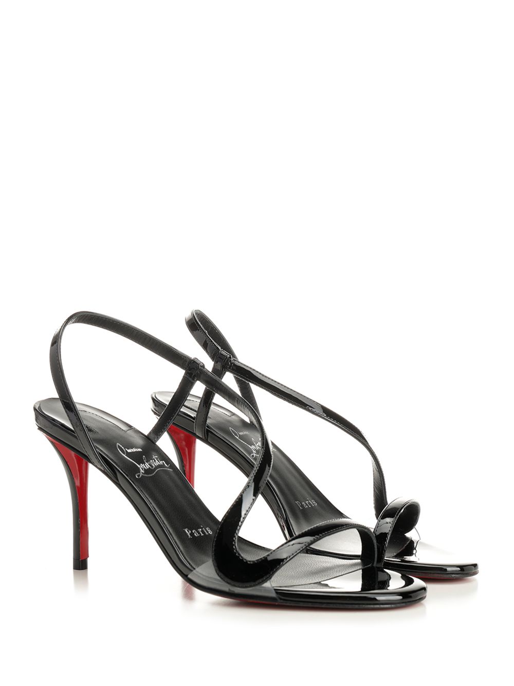 Christian Louboutin Rosa Z 80 Sandal Sandals - Black | fbceb778cf3bbdf030843db7a783f43d927b1635