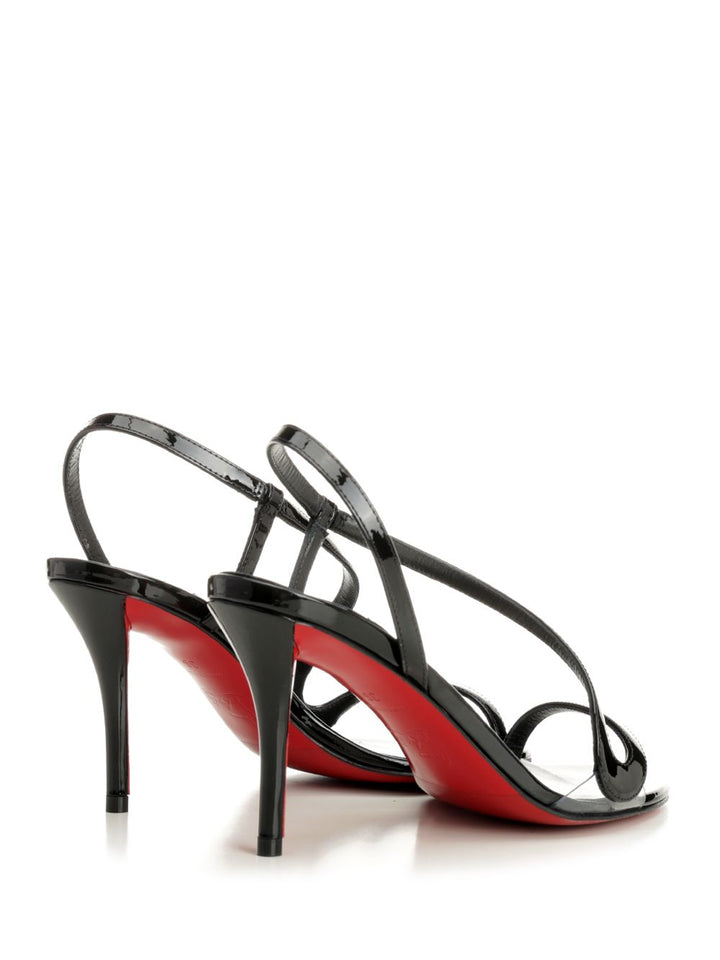 Christian Louboutin Rosa Z 80 Sandal Sandals - Black | 2422f9c8d37a24952b609f0fca4927ed3d3fca17