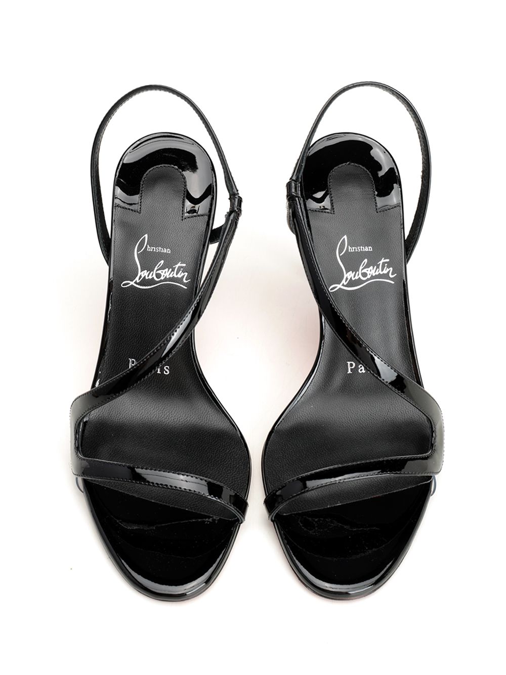 Christian Louboutin Rosa Z 80 Sandal Sandals - Black | 26bd62e80107820fc1f86f8187a1cf99d2265e59