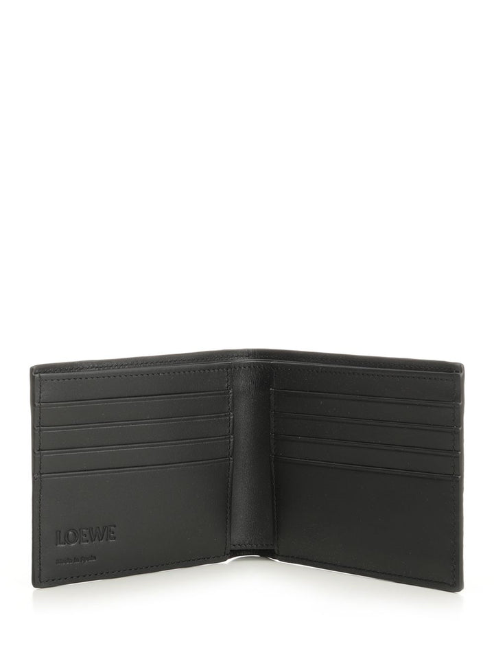Loewe Puzzle Bifold Wallet In Grained Calfskin Wallets - Black | e5fbbbf35f61846e6342438adedc30189b8c1eee