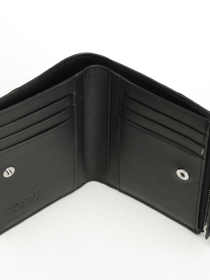 Loewe Puzzle Edge Wallets - Black | f86118598cb8b0c87a4307a2f806db83d1acb73e