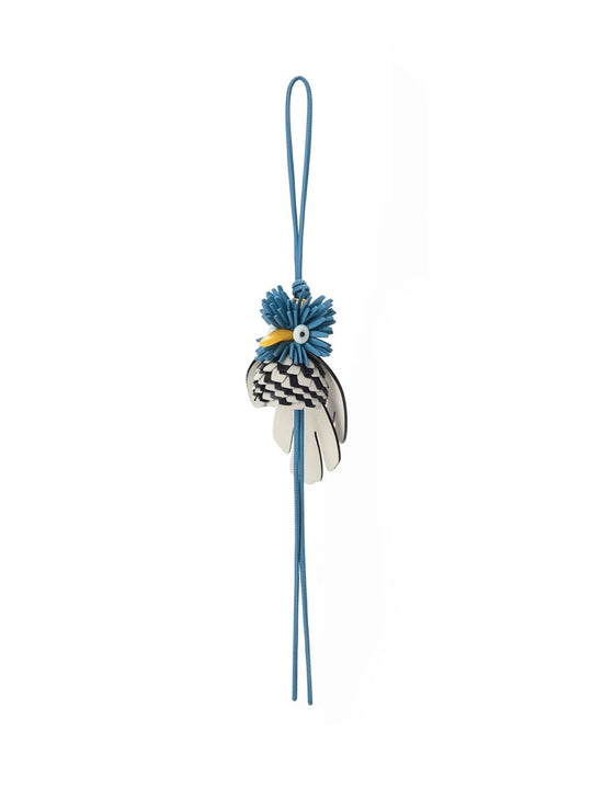 Hoopoe Bird Keyrings Blue
