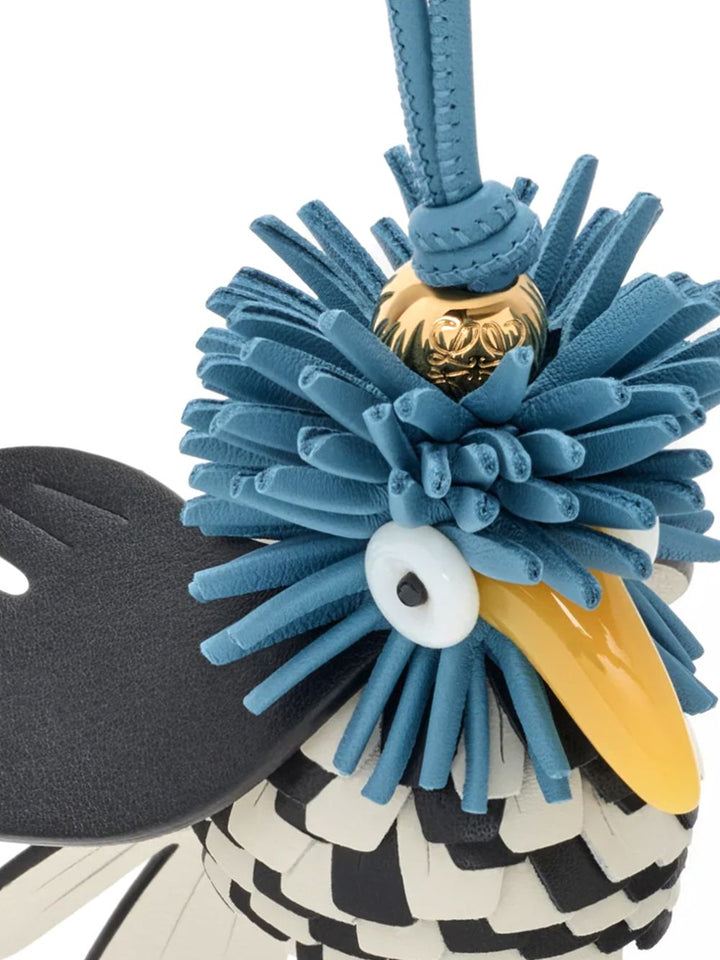 Loewe Hoopoe Bird Keyrings - Blue | f471be64b72629c43667c4ba983f9fc632afa8ad