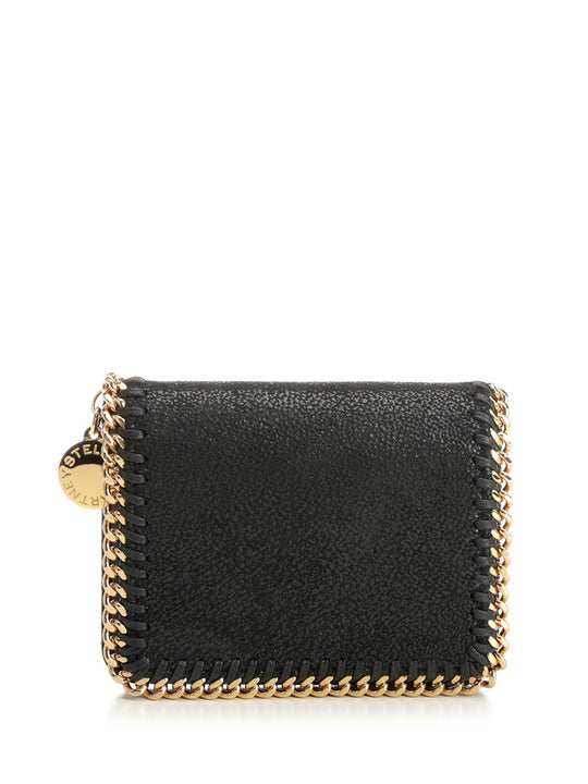 Falabella Bi-Fold Wallet Wallets Black