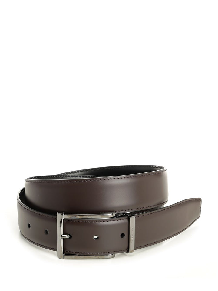 Ferragamo Reversible Leather Belt Belts - Black | ffc9646ff295ed43ba3b3579f9081c225fb2b642