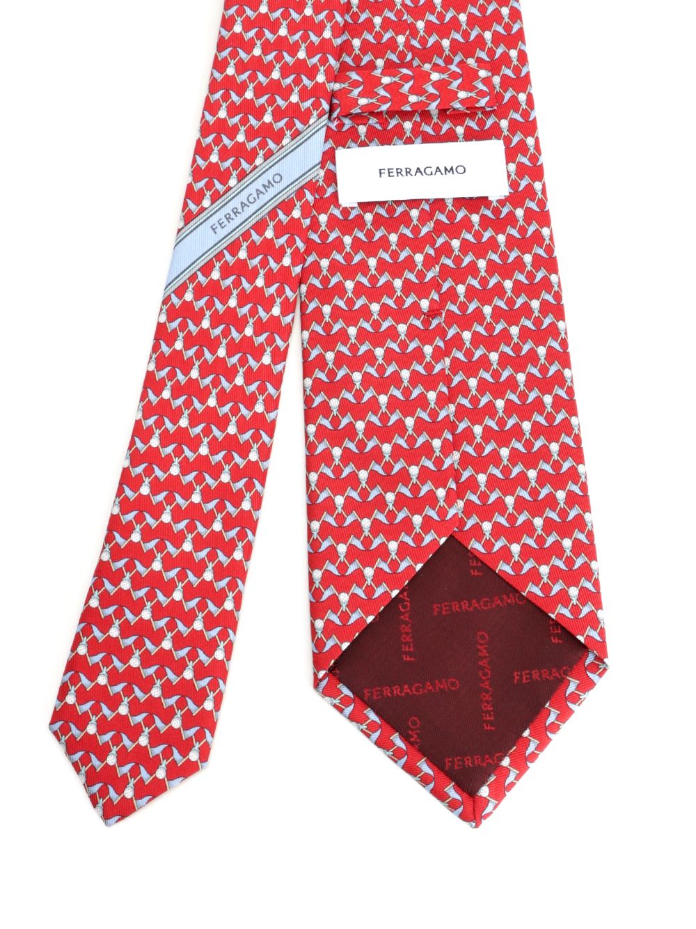 Ferragamo Club Ties And Bow Ties - Red | f37d0d77b67fb55e40be9cef14eed9bb6489095b