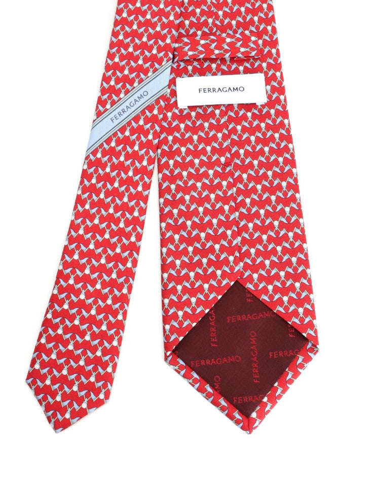 Ferragamo Club Ties And Bow Ties - Red | f37d0d77b67fb55e40be9cef14eed9bb6489095b